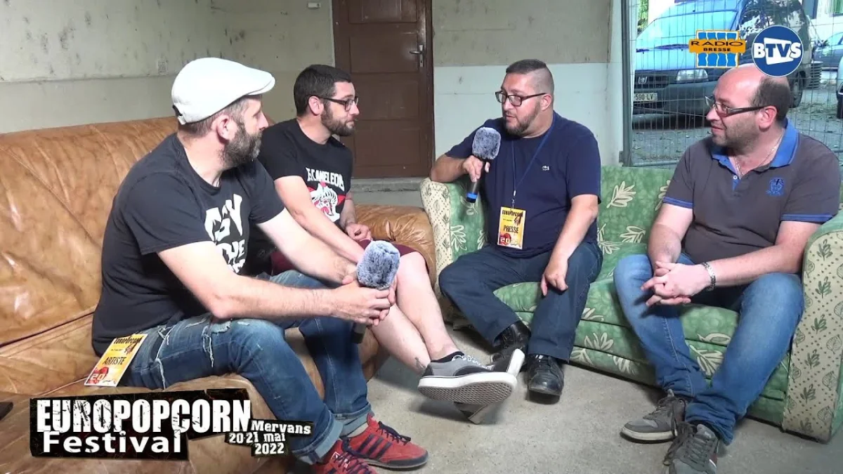 EUROPOPCORN FESTIVAL - ITW La brigade du Kif