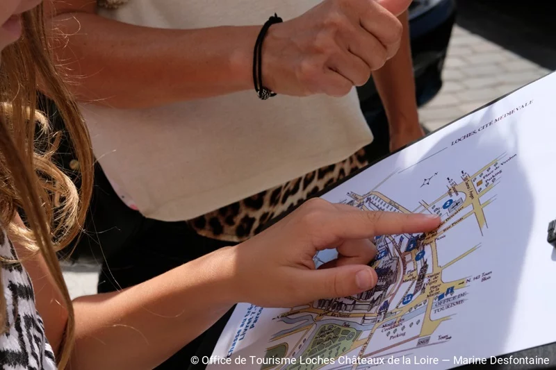Chasse au trésor dans Loches