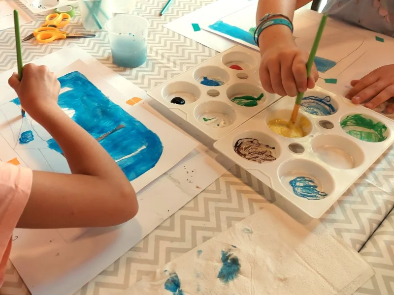 Atelier enfant : Portrait cubiste