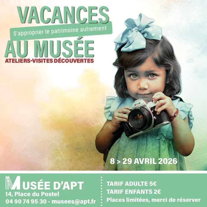 Vacances au Musée_Ateliers-visites découvertes
