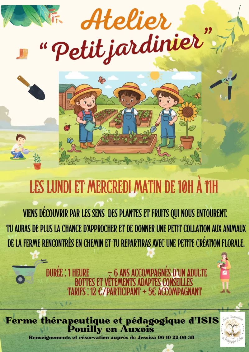 Atelier petit jardinier- Pouilly en Auxois