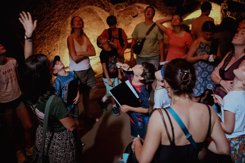 Enquête dans les souterrains - visite enfants