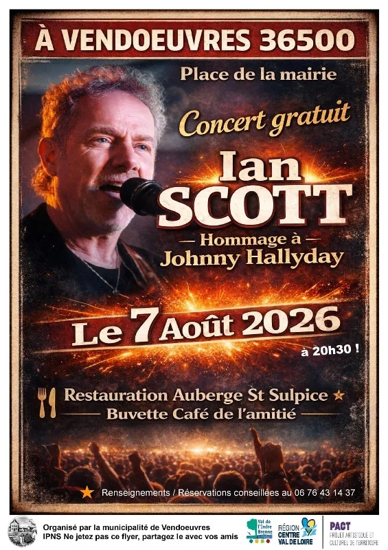 Concert d'été Ian Scott