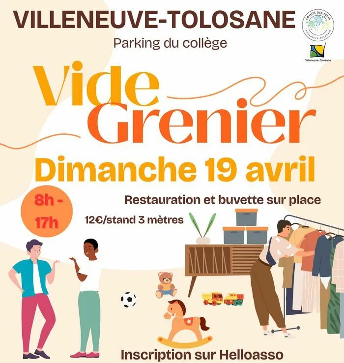 Vide grenier du Comité des fêtes