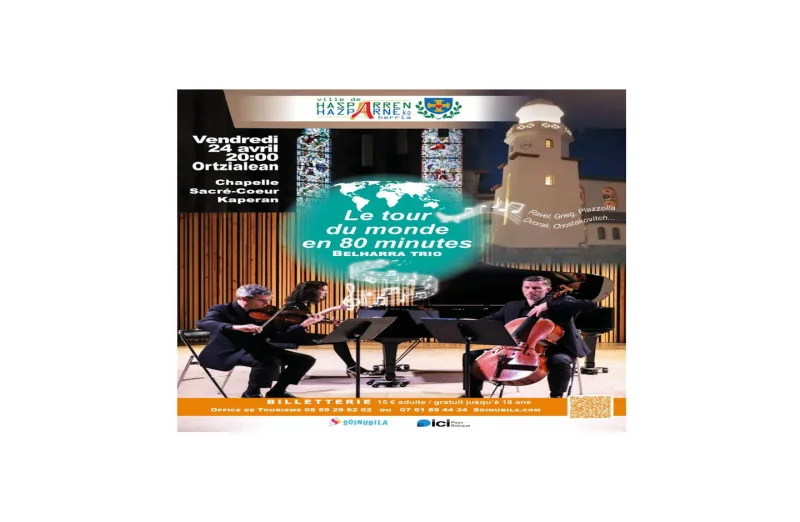 Kaperaldi : Concert "Le tour du monde en 80 minutes"