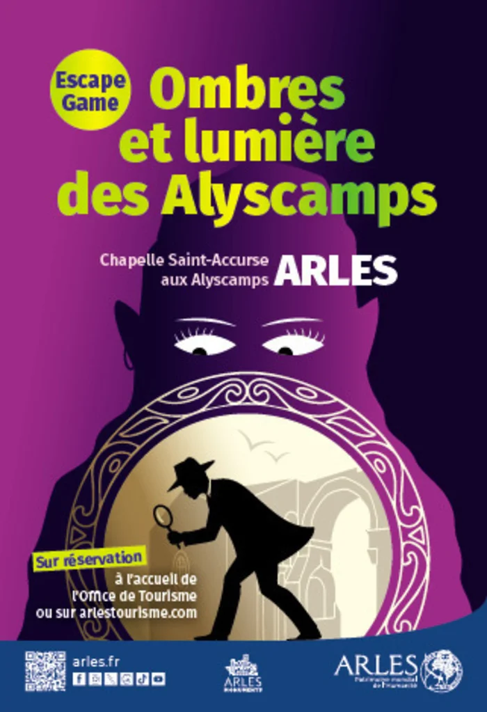 Escape game « Ombres et lumière des Alyscamps »