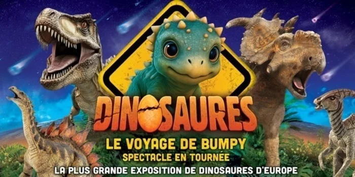 Dinosaures: Le voyage de Bumpy®, l'exposition-spectacle à Nice - Tour 2026