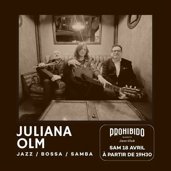 Prohibido Biarritz Jazz Club - Juliana Olm Trio