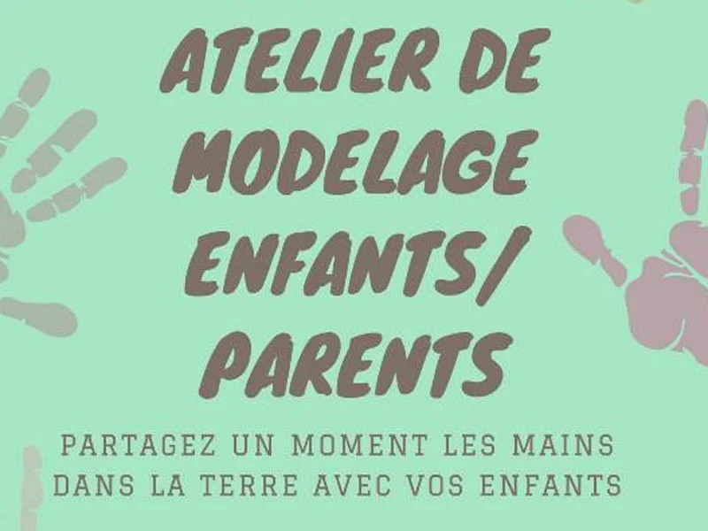 Ateliers modelage enfants/parents