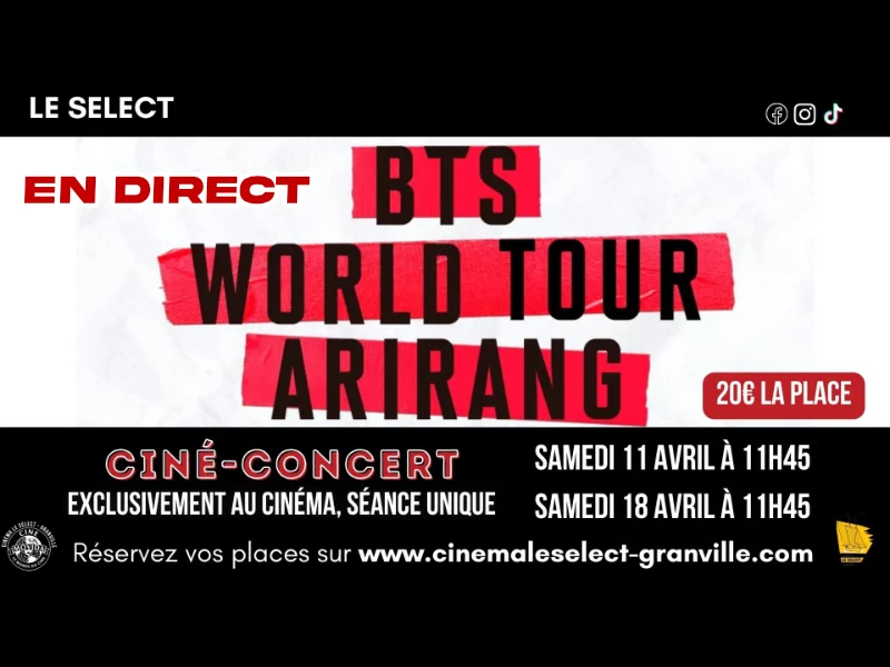 Ciné-concert en direct : bts world tour arirang