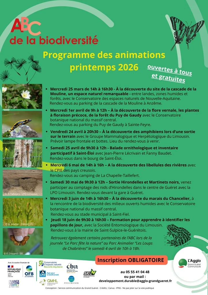 ABC de la biodiversité : balade ornithologique et inventaire