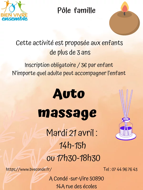 Atelier "Automassage"