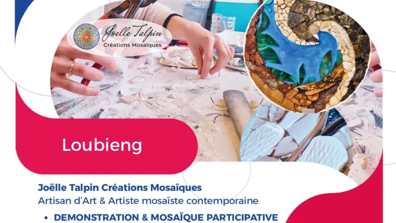 Journées européennes des métiers d'art : Explorer la mosaïque contemporaine