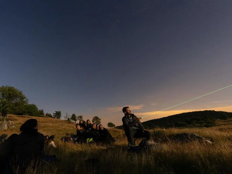 Randonnée nocturne sous les constellations de printemps