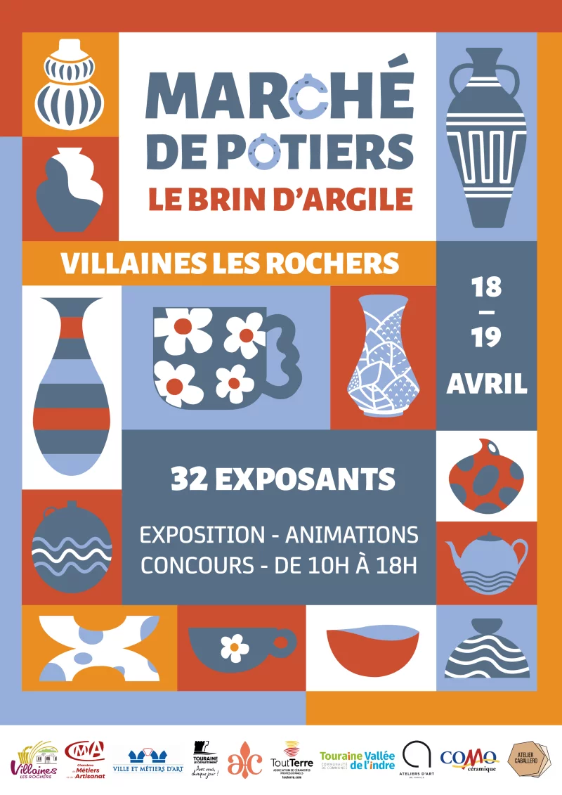Marché de Potiers "Le brin d'Argile" à Villaines-les-Rochers