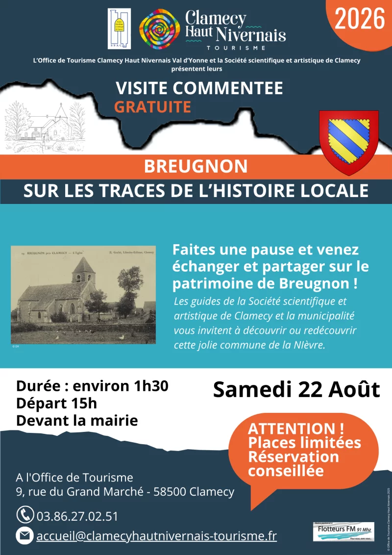 Visite commentée - Breugnon, sur les traces de l'histoire locale