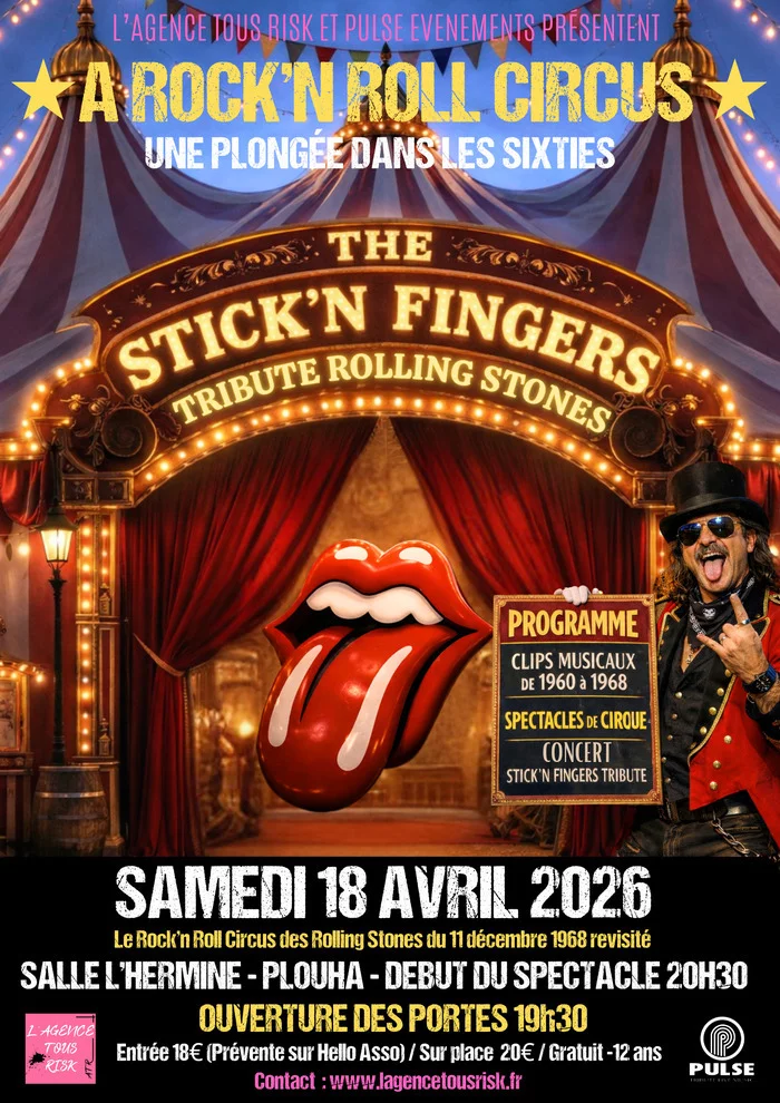 A ROCK'N ROLL CIRCUS - UNE PLONGEE DANS LES SIXTIES