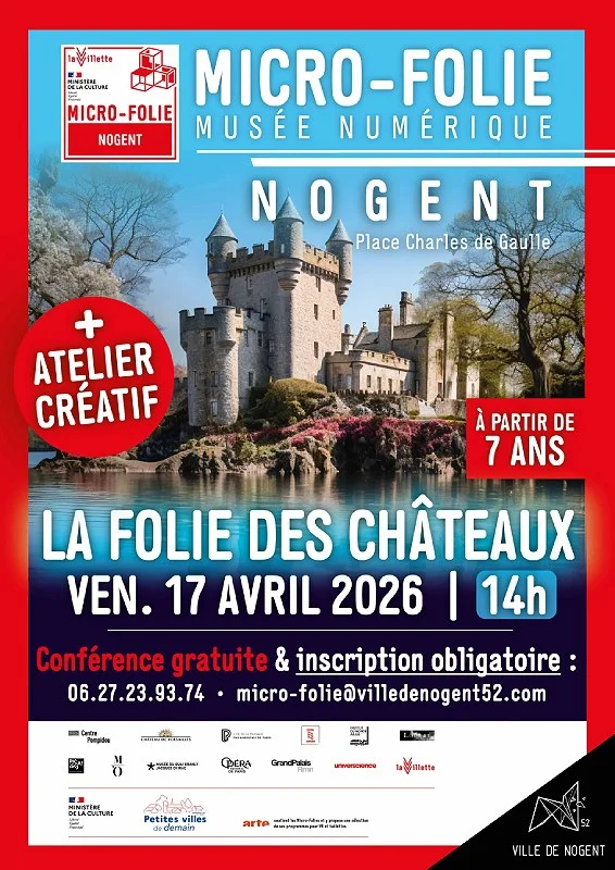 La folie des châteaux et ateliers créatifs