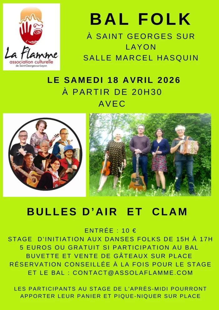 Bal Folk Saint Georges sur Layon
