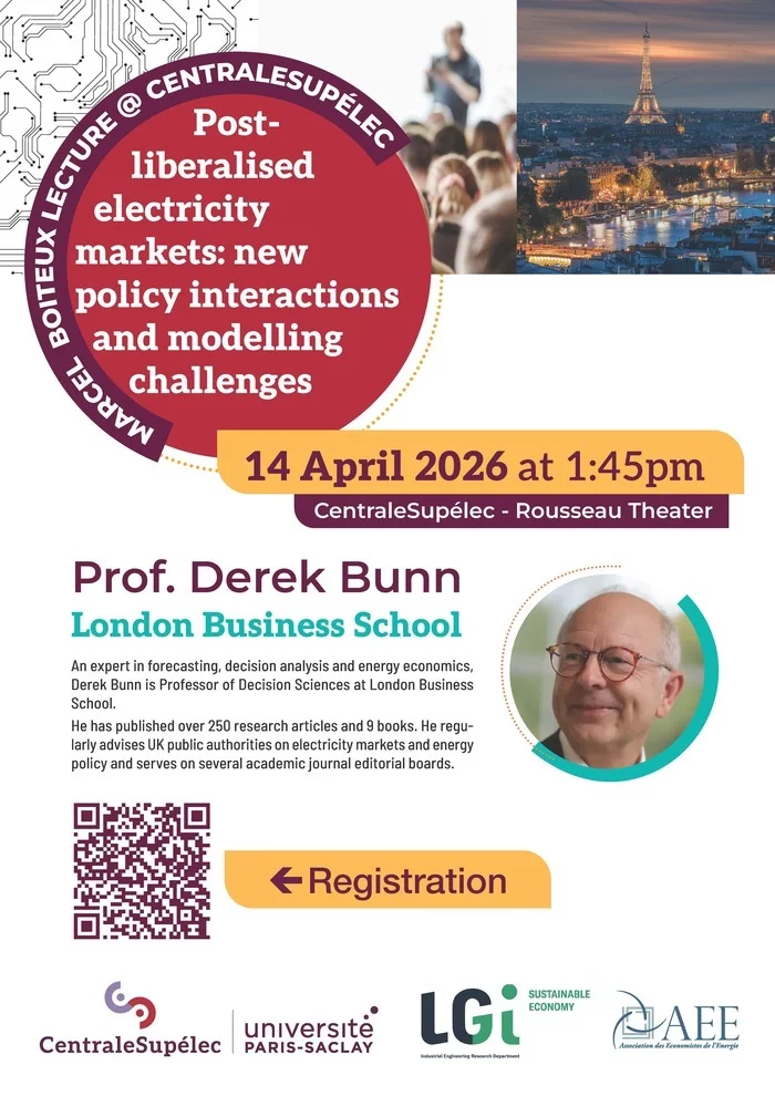 4th Marcel Boiteux Lecture