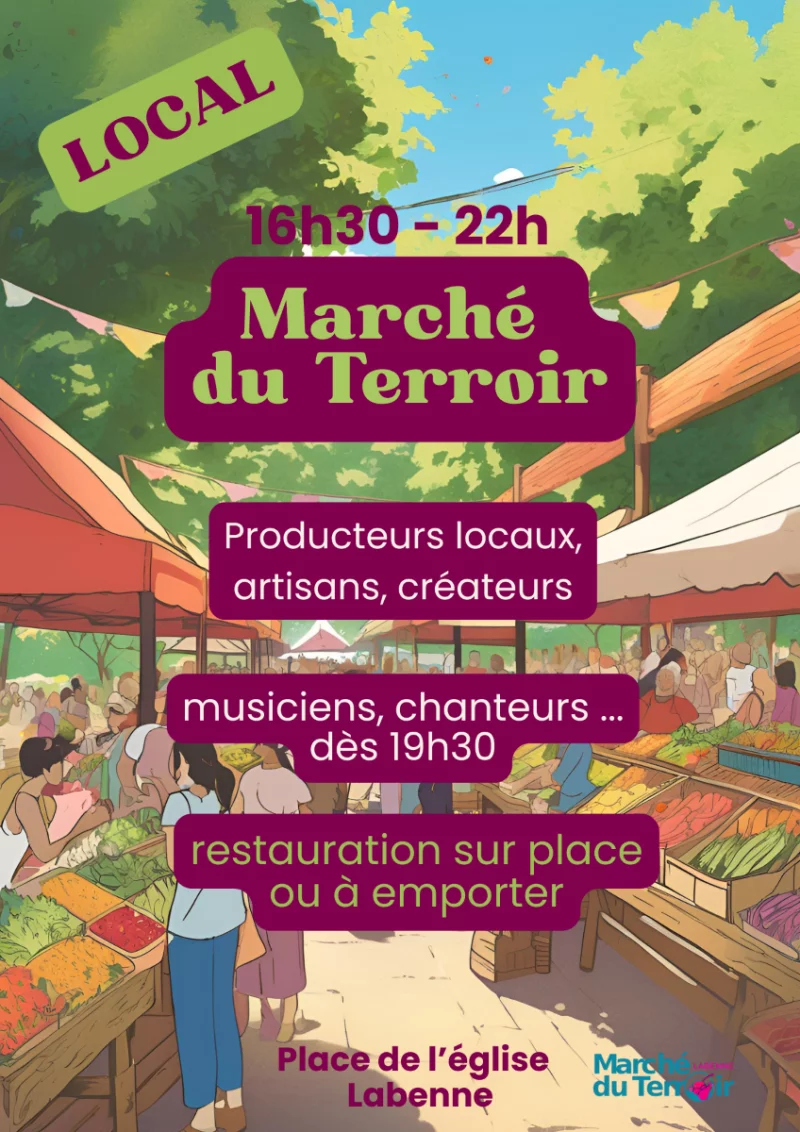 Marché de terroir -Du Producteur à votre assiette-