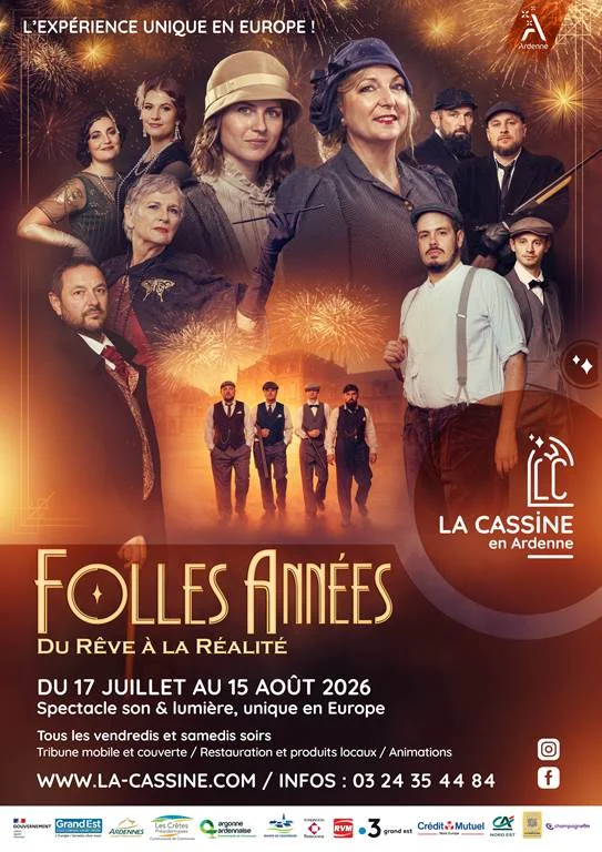 La Cassine en Ardenne© - Spectacle "Folles années"