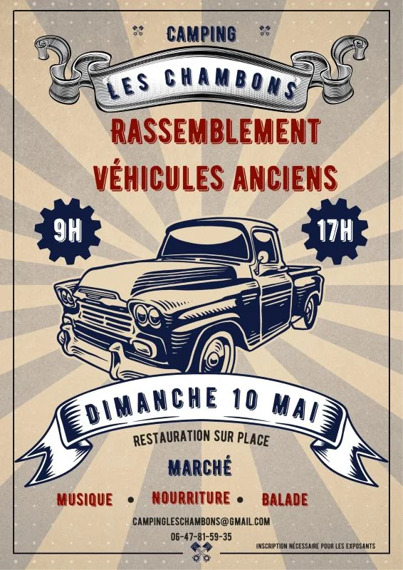 Rassemblement véhicules anciens