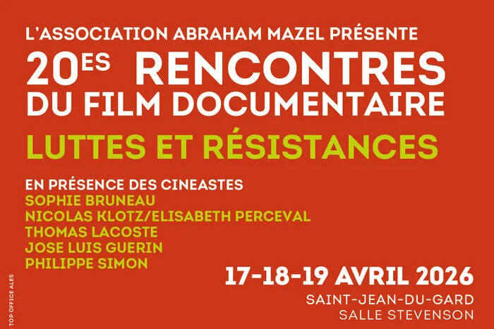20e édition des Rencontres du film documentaire “Luttes et résistances”