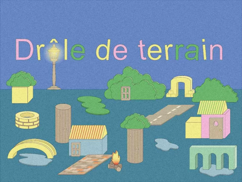 Restitution de résidence - Drôle de terrain - Justine Eliès et Arthur Heilporn