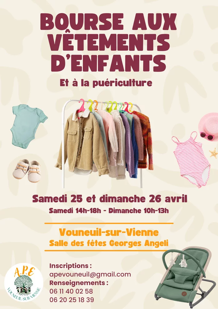 Bourse aux vêtements d'enfants et à la puériculture
