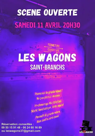 Scène-Ouverte aux Wagons