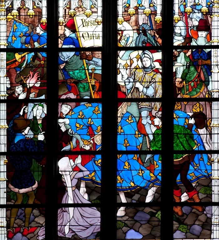 Jeanne de passage à Orléans