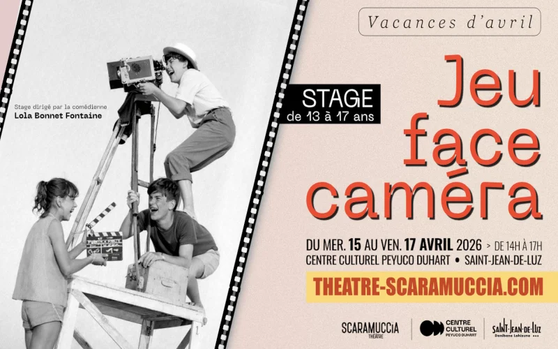 Stage JEU FACE CAMERA (13-17 ans)