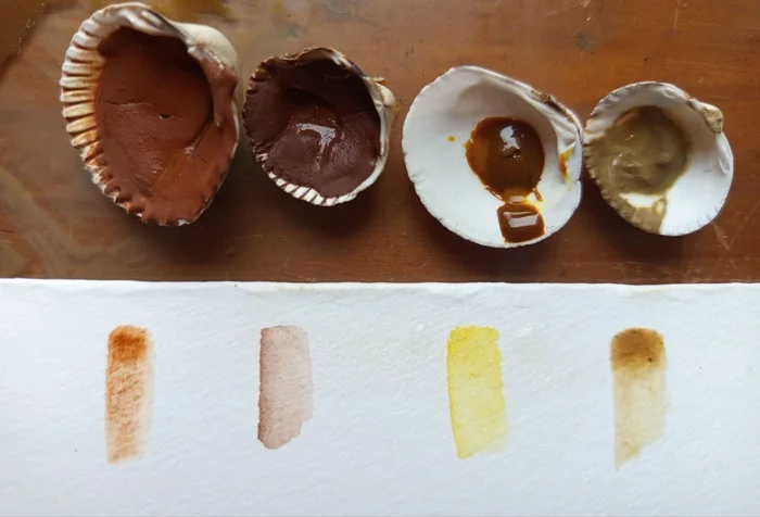 Atelier Fabrication d'aquarelles nature