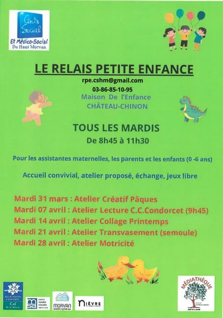 Atelier Le Relais petite enfance