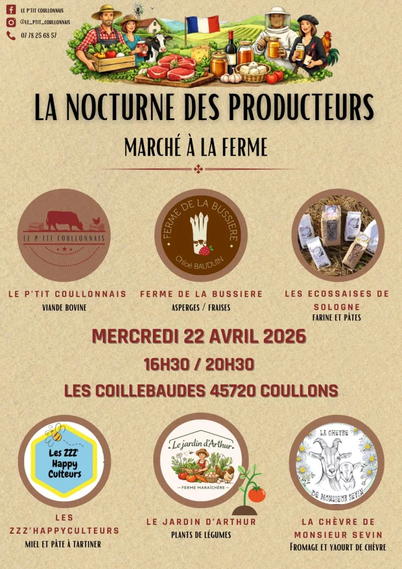 La nocture des Producteurs - Marché à la ferme