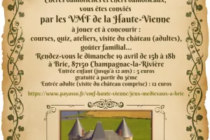 Jeux Médiévaux au Château de Brie