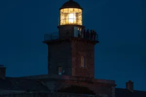 Pierres en Lumières - Visite nocturne du phare de Carteret