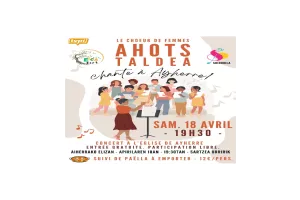 Concert avec le groupe Ahotz