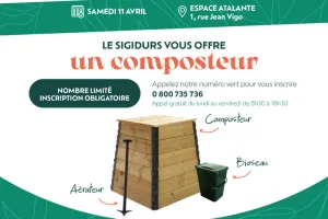 Le Sigidurs vous offre un composteur