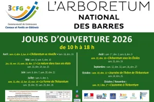 Ouverture de l'Arboretum des Barres