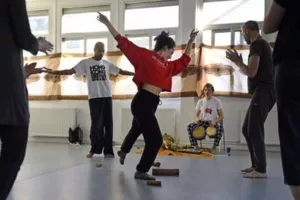 Danse impro musique en live