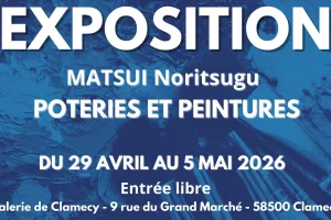 Exposition HERBE  FOLLE - de Noritsugu MATSUI - Peinture et Poterie