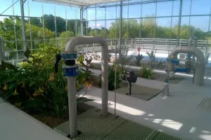 visite station d'épuration "La Serre"