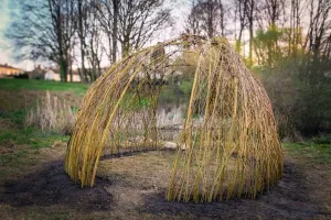 Atelier vannerie au jardin "bourdonnant"