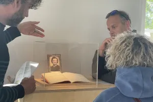 Visite guidée > Sur les traces d’Hugo Treiber, commandant de la batterie