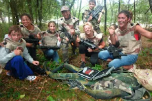 Parkattak, Laser game en extérieur