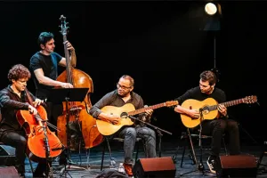Loco Cello featuring Biréli Lagène - Jazz manouche