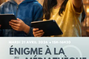 Énigme à la médiathèque