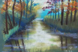 Exposition de pastels par Gérard Touret